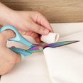 thumbnail image 2 of HAHDAXIA Scissors All Purpose, Sharp Titanium Blades Shears, Rubber Soft Grip Handle, Multipurpose Scissors 3 Pack, Great for Office, Fabric, Craft, Sewing, Arts, School and Home Supplies, Bl, 2 of 7