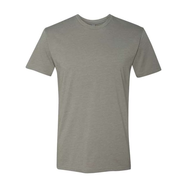 Next Level para hombre Next Level Premium CVC Crew (N6210)-STONE GREY-L Ropa de siguiente nivel 6210