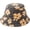Beige, variant on Winter Warm Plush Bucket Hat Daisy Flowers Furry Faux Fur Fuzzy Shearling Fisherman Hats for Women