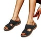 thumbnail image 5 of Amzcrzy Zapatos de mujer,Zapatos de mujer,Zapatillas de mujer, Sandalias de plataforma para mujer, talla grande, punta abierta, estilo informal, minimalistas, de charol. Sandalias Mujer Zapatillas De, 5 of 5