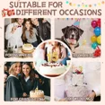 thumbnail image 4 of 30-Year-Old Track-Shaped Birthday Candles In Red And Gold, 3D Cake Decoration., 4 of 6