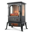 thumbnail image 2 of VOLTORB Freestanding Electric Fireplace Heater Stove with Remote Control, 2 of 12