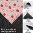 thumbnail image 3 of Pink Cow Strawberry Milk Pattern Kitchen Rugs Sets Of 3,Kitchen Runner Rugs Non Skid Washable,Decorative Kitchen Floor Mats for Kitchen,Sink,Laundry,17"x30"+ 17"x47" + 17"x59", 3 of 6