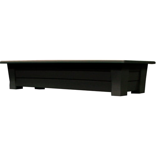 Adams 36" Deck Planter, Earth Brown by Adams Manufacturing