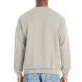 thumbnail image 4 of Hanes Unisex Perfect Crewneck Sweatshirt, Soft Pullover Fleece, Sand, L, 4 of 7