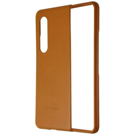 UPC 887276575223 product image for Samsung Leather Protective Cover for Galaxy Z Fold3 5G - Camel (EF-VF926LAEGUS) | upcitemdb.com