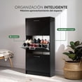 thumbnail image 3 of Zapatero 3 Niveles Organizador Para 18 Pares De Zapatos Mdp Kingshouse negro, 3 of 8