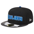 thumbnail image 3 of Men's New Era Black Toronto Blue Jays Metallic Camo 59FIFTY Fitted Hat, 3 of 6