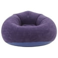 thumbnail image 5 of Raindrops Dark Inflatable Lazy Sofa Chair - Space Saving Portable Seat for Dorm, Travel, Picnic, Outdoor Relaxation, 5 of 8