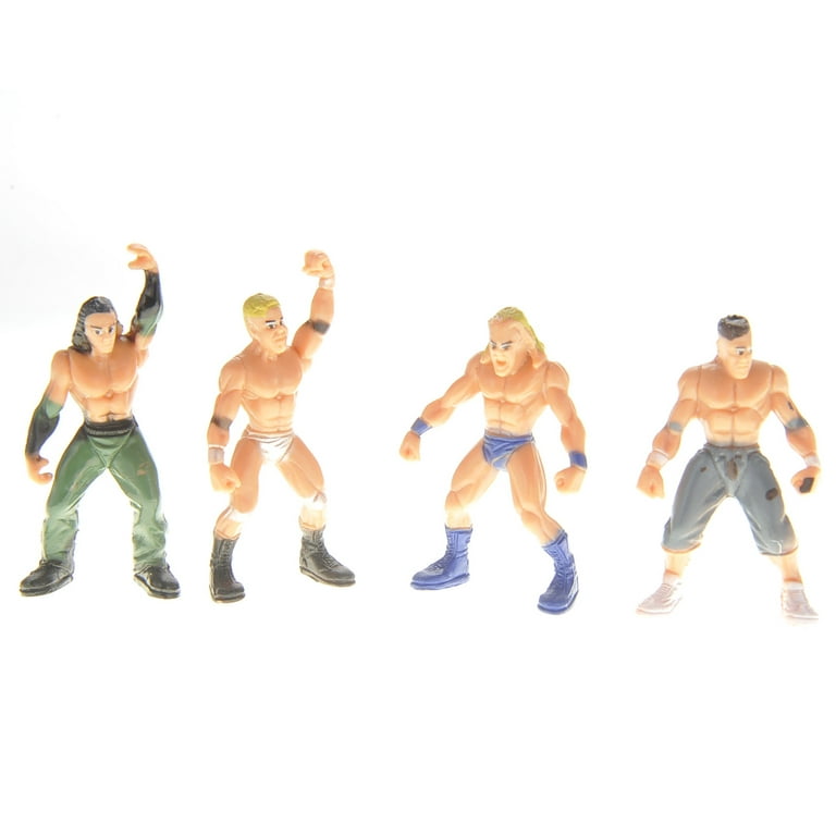 Bisontec Wrestling Stage Ring with 12 Figures and Accessories