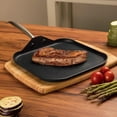 thumbnail image 3 of Vasconia 11-Inch Square Ceramic Nonstick Griddle Pan, Heavy Gauge Aluminum, Soft Touch Handle, 3 of 5