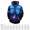 thumbnail image 2 of Dreamy Purple Butterfly Pattern (7)-1 3D Print Hoodie Men Women Autumn Thin Pullover Sweatshirt Vintage Streetwear Tops, 2 of 6