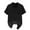 X74 Black, variant on Mens Shirts Solid Color Short Sleeve Collared Button Down Shirts Breathable Lightweight Oversized T Shirts For Man Size M Grey