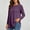 #09 Purple, variant on Aloohaidyvio Womens Long Sleeve Tops Lightweight Basic Tee Fall Soft Crewneck Shirts