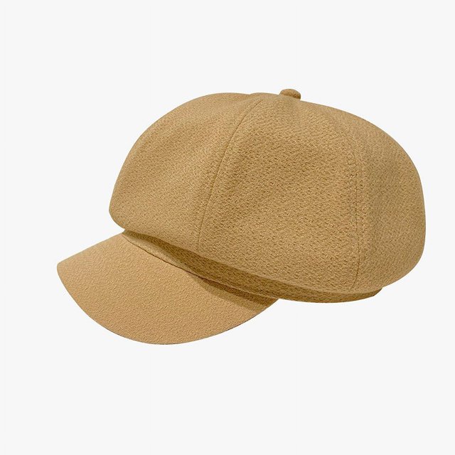 LinYooLi Japanese Short Brimmed Beret For Women In Spring And Autumn, With A Large Head Circumference And A Retro Cloud Hat That Shows Off The Face, Small Painter, And Children's Hat