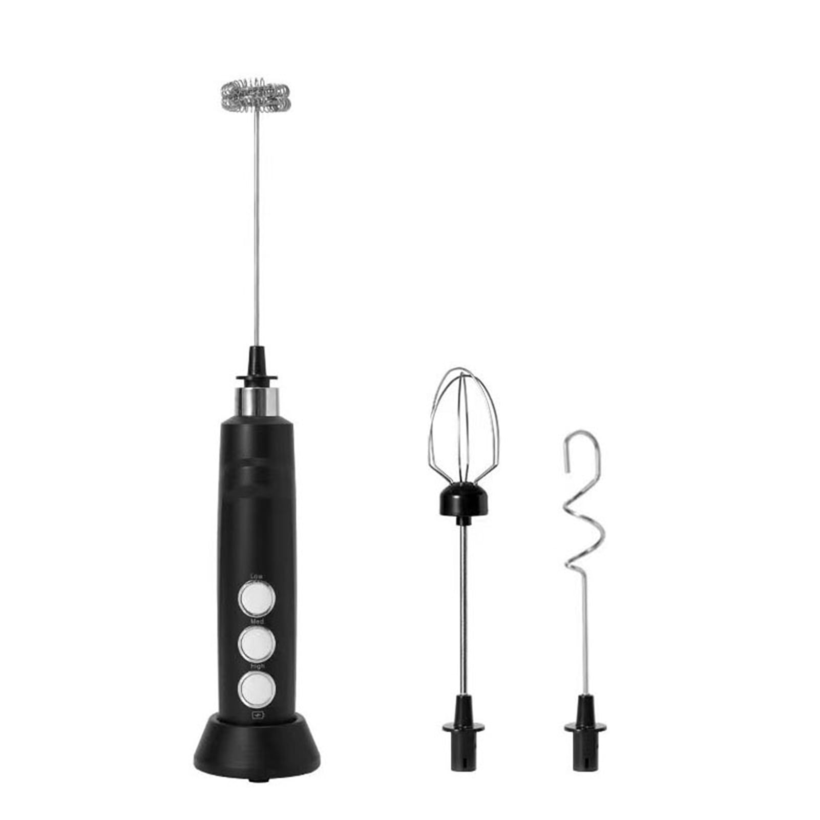 1 Set Electric Egg Beater 3 Gears Removable Low Noise Whisking