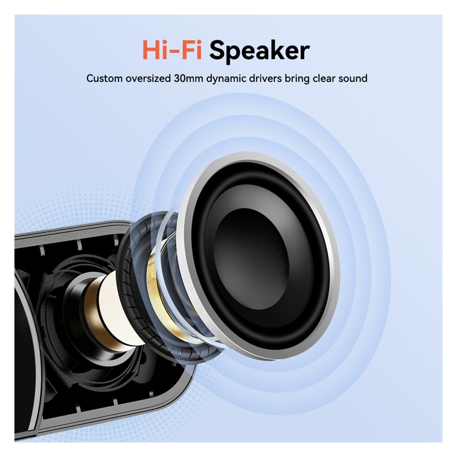 Webcam All-in-One 2K Webcam With AI Microphone Speaker Privacy Cover USB Computer Camera For Conferencing For Conferencing, Live Streaming, Recording ,HD Video