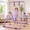 Purple, variant on ZENOVA Gymnastics Bar with Mat, Junior Horizontal Training Bar for Kids Aged 3–8