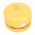 thumbnail image 1 of Desktop Cleaner Mini Desk Vacuum Cleaner Desktop Dust Remover Sweeper Vacuum Cleaner Table Cleaning Tool Yellow, 1 of 8