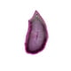 thumbnail image 4 of Colgante de apariencia Irregular Perfecl Rosado Rodajas de ágata, 4 of 8