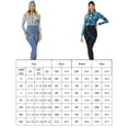 thumbnail image 3 of 3-Piece Set Muslim Sports Swimwear Women Islamic Burkini Modest Print Patchwork Hijab Long Sleeves Swimsuit, 3 of 9