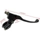 thumbnail image 3 of Palanca de freno de embrague izquierda negra universal de 7/8 "para motocicleta Honda CRF XR 80 100 CRF80 XR200 SSR 125 cc Coolster Roketa Baja X-Treme Pit Dirt Moto Piezas de motocross brillar Electrónica, 3 of 5