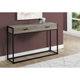 thumbnail image 2 of Dtwnek Console Table with Storage Drawer, Sofa Table for Living Room, Bedroom, Brown, 2 of 6
