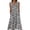 D Multicolor, variant on Summer Tank Dress for Women Floral Print Button V Neck Midi Dress Sleeveless Plus Size Sundress Boho Casual Beach Vacation Knee Length Dress with Pockets B Multicolor S