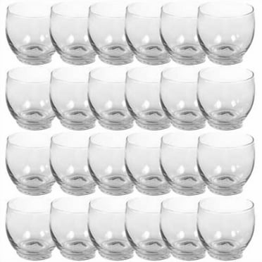 Round Glass Votive Candle Holder by Ashland - Candle Holder for Birthdays - Weddings - Parties - and Baby Showers - Bulk 24 Pack
