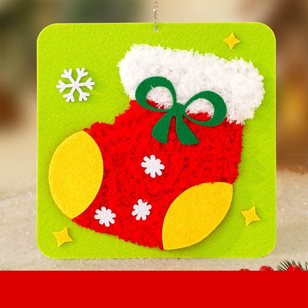 Materiales para Coser, Bordar, Pintar y Hacer Manualidades Navideñas
