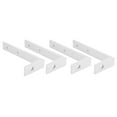thumbnail image 5 of 4PCS Corner Braces Aluminum L Shaped Right Angle Support Fixing Repair Brackets Silver2020 Single Groove, 5 of 8