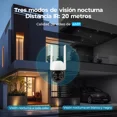 thumbnail image 3 of Cámara De Seguridad Ptz 4mp Exterior Wifi Inalambricas Tuya, 3 of 8