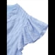 thumbnail image 2 of Vestido con Cuello en V y Mangas Abullonadas Azul L, 2 of 10