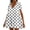White, variant on Kmdttou Womens Short Sleeve Sweater Dresses Women's Solid Color Summer Short Sleeved Dress