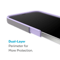thumbnail image 5 of Speck iPhone 14 Plus CandyShell Pro Case slim Soft-touch in Grey and Purple, 5 of 13
