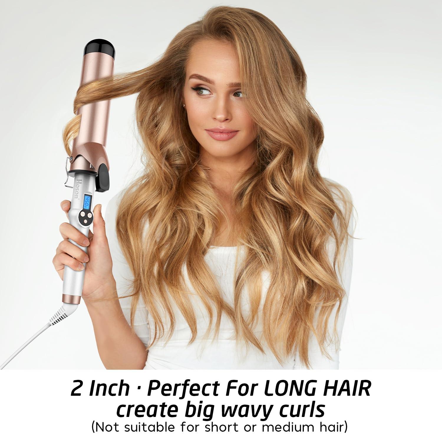 Hoson 2-Inch Curling Iron with LCD Display photo 2