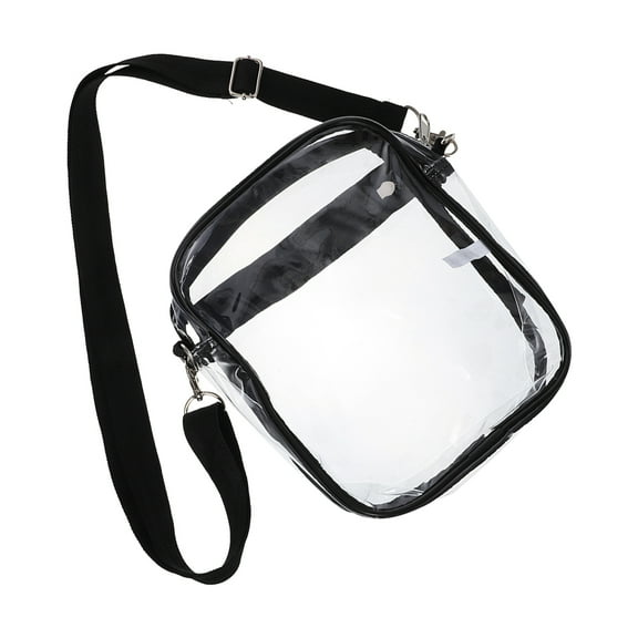 Raindrops Transparent Shoulder Bag Clear Stadium Approved Handbag Tote Shopping Bags Grocery