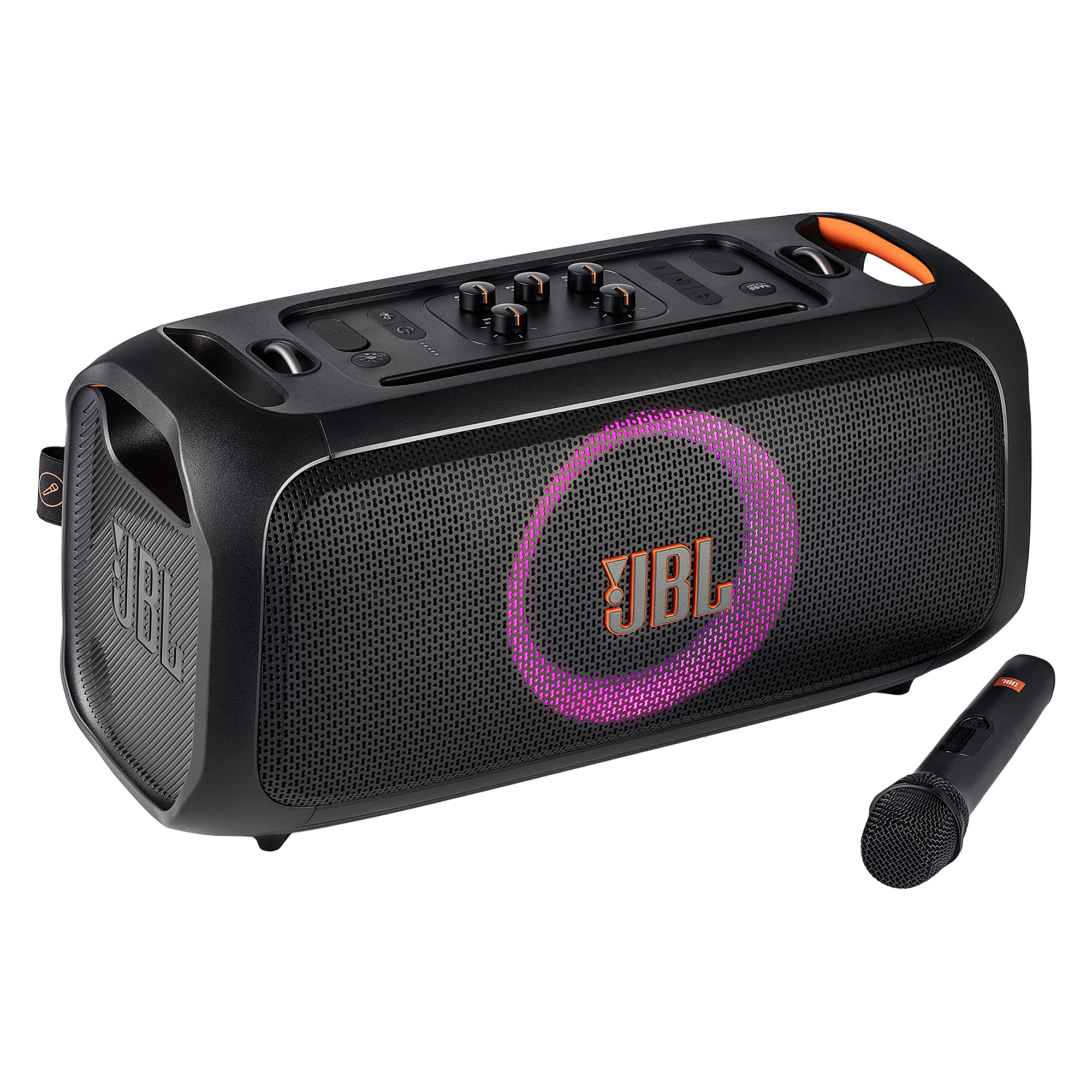 JBL Party On-The-Go 100W Karaoke Speaker with Wireless Mic, IPX4 (International Model)