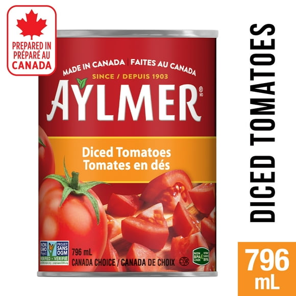 Aylmer Tomatoes Diced, 796 ml
