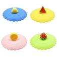 thumbnail image 4 of Cup Cover Silicone Cartoon Bottle Cap Reusable Leakproof Water cup lid Cup Lid Dustproof Cap, Type 1, 4 of 7