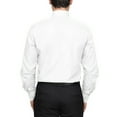 thumbnail image 3 of Berlioni Classic Regular Fit Solid Button Up Long Sleeve Pocket Work Dress Shirt, 3 of 5
