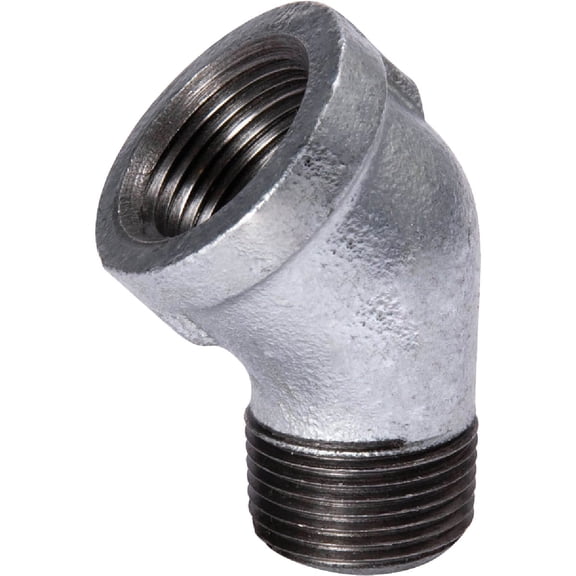 Southland 510-504HN Galvanized 45 Degree Street Elbow, 3/4"