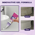thumbnail image 2 of Stain Remover Gel for Household Tiles and Grout, Mold & Mildew Cleaner for Bathroom Sink, Toilet, and Kitchen Taps, Quick Effect Deep Cleaning Gel, 2 Pack, 2 of 7