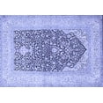 thumbnail image 1 of Ahgly Company Indoor Rectangle Persian Blue Traditional Area Rugs, 4' x 6', 1 of 4