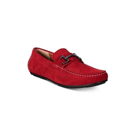 Alfani Womens James Leather Square Toe Loafers