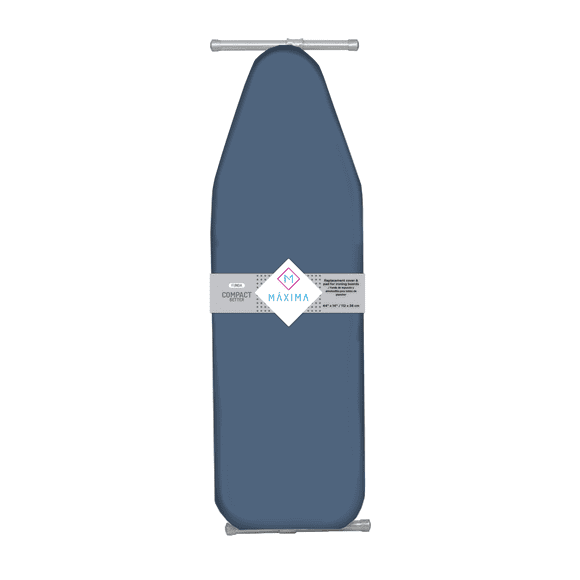 Funda para burro de planchar Compact Blue Better 112 x 36 cm Antideslizante Repelente de Liquidos Maxima Hogar