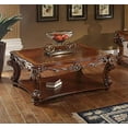 thumbnail image 2 of ACME Vendome Coffee Table (Square), Cherry, 2 of 5