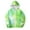 Green a5, variant on UQJfacai Girls Oversized Hoodie Full Zip Fleece Jacket Kids Y2k Trendy Floral Printed Long Sleeve Hooded Sweatshirts Casual Fall Clothes for Teens 4-12 Years
