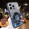 thumbnail image 4 of Funda Para iPhone 16 Pro Max Plus Polvo Flash Magnético+mica, 4 of 8