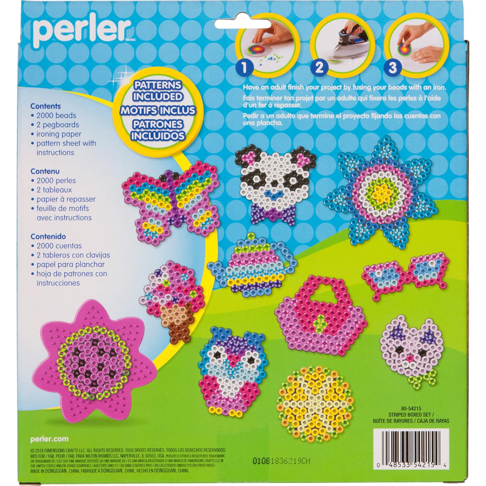 Perler™ Fused Bead Kit, Fun with Stripes - Walmart.com Perler™ Fused Bead Kit, Fun with Stripes - Walmart.com